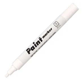 Lakový popisovač biely 2–5 mm na kov, sklo a plast Centropen 9100